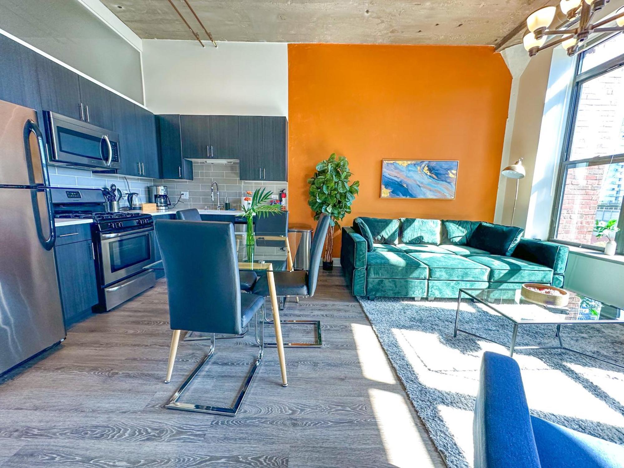 Family Friendly 2Br South Loop Suite With Optional Parking And Gym Access Sleeps Up To 8 Near Mccormick Place And Soldier Field 芝加哥 外观 照片